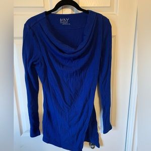 Marc New York Asymmetrical Waffle Sweater